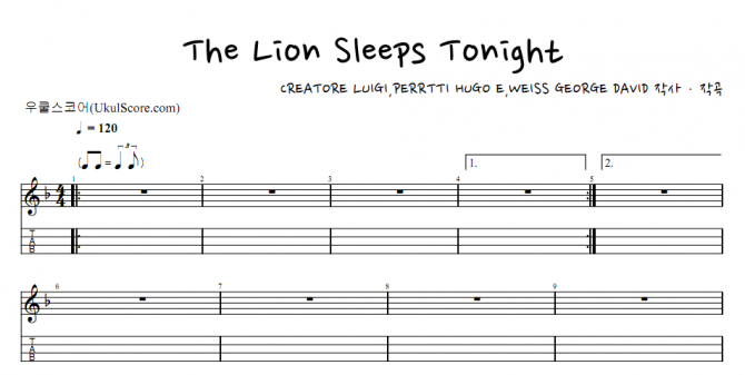 The lion sleeps tonight uku.3.png